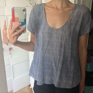 Joie | Silk Short-Sleeve Blouse